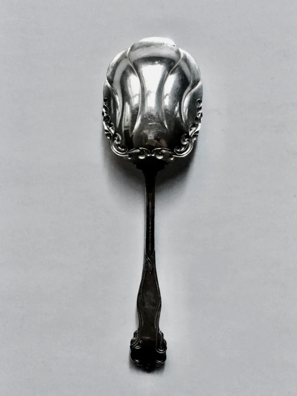 American Silver SP Co. Silver Berry Spoon, C. 1900